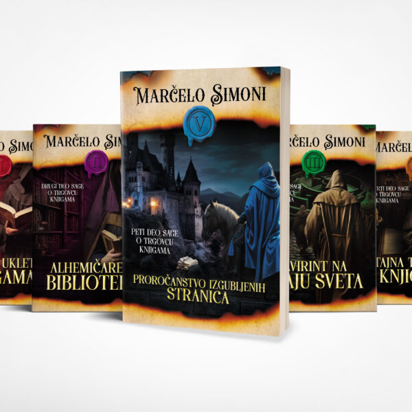 MARČELO SIMONI: KOMPLET SAGA O TRGOVCU KNJIGAMA